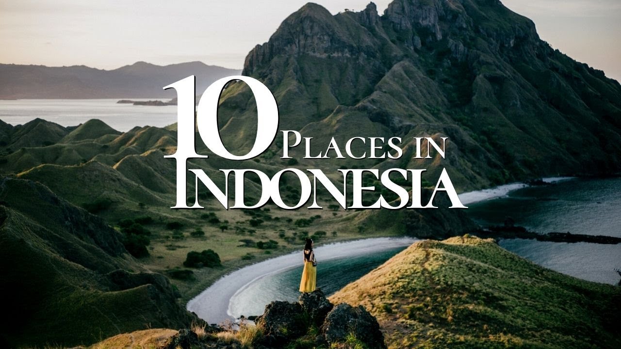 10 удивительных мест для посещения в Индонезии 🇮🇩 | Видео о путешествиях по Индонезии