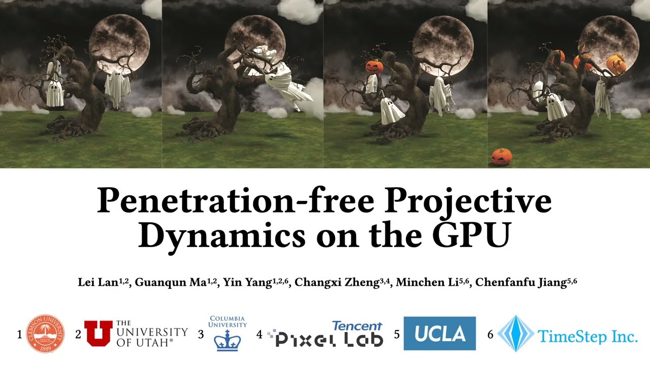 [SIGGRAPH 2022] Penetration-free Projective Dynamics on the GPU