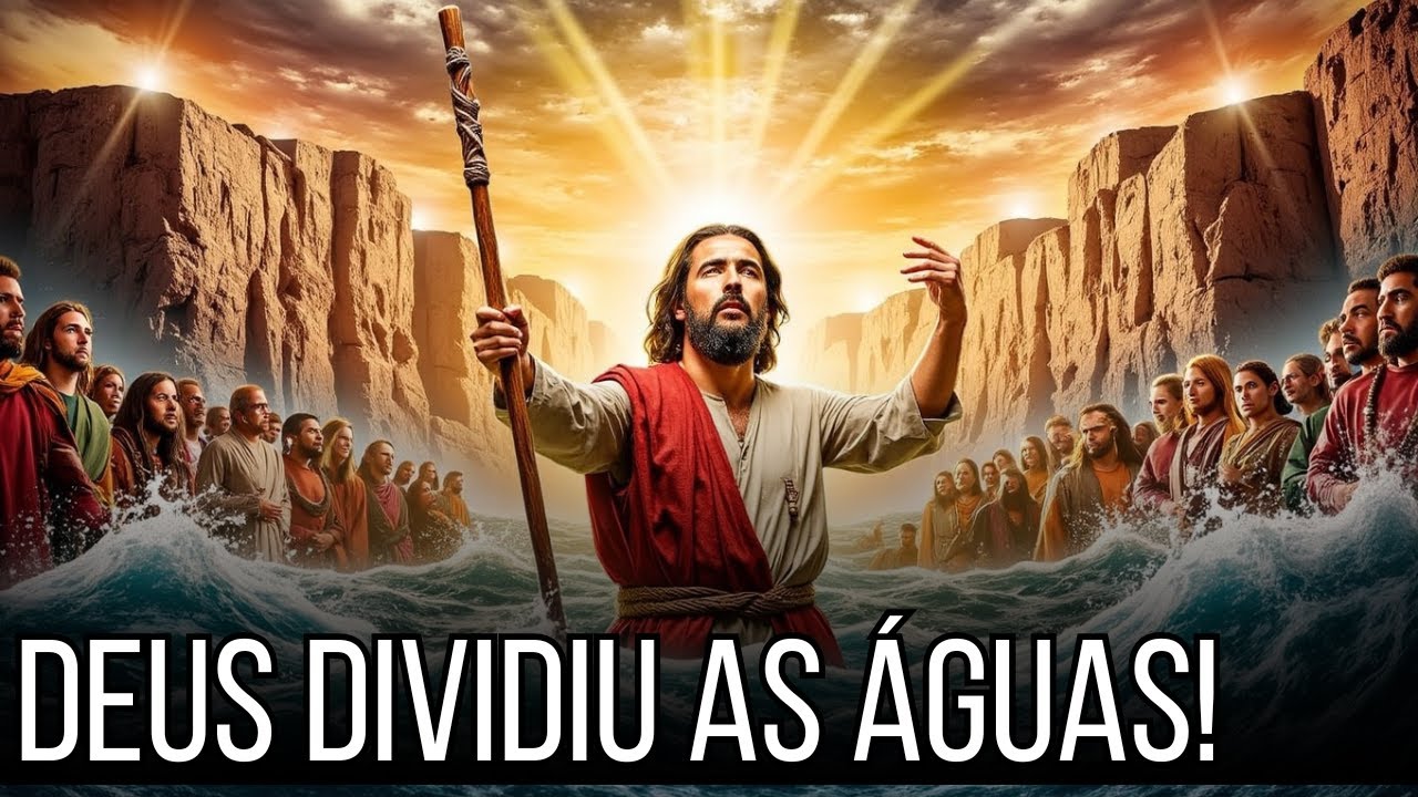 Moisés e o Mar Vermelho  O Dia em Que Deus Dividiu as Águas!