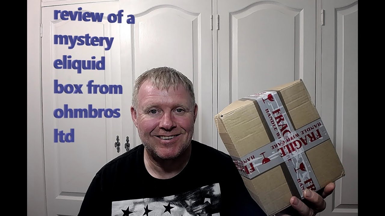 Mystery boxes for eliquid are they worth the money? review of an eliquid mystery box from ohmbrosltd