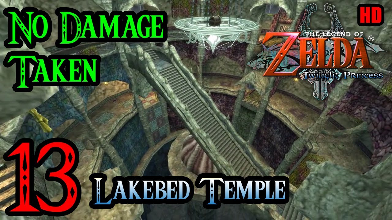 Zelda Twilight Princess Wii 100% Walkthrough 1080p HD Part 13 - Lakebed Temple - Water Temple