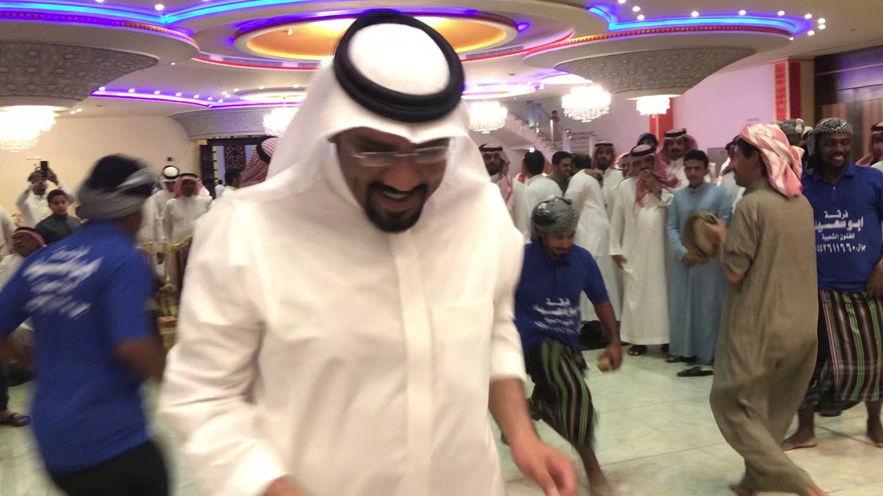 افراح ال ثابت (صالح ومحمدبن فيصل بن ثابت)  شرح حضرمي ...ابداعات المعلم ابو سعيد 4
