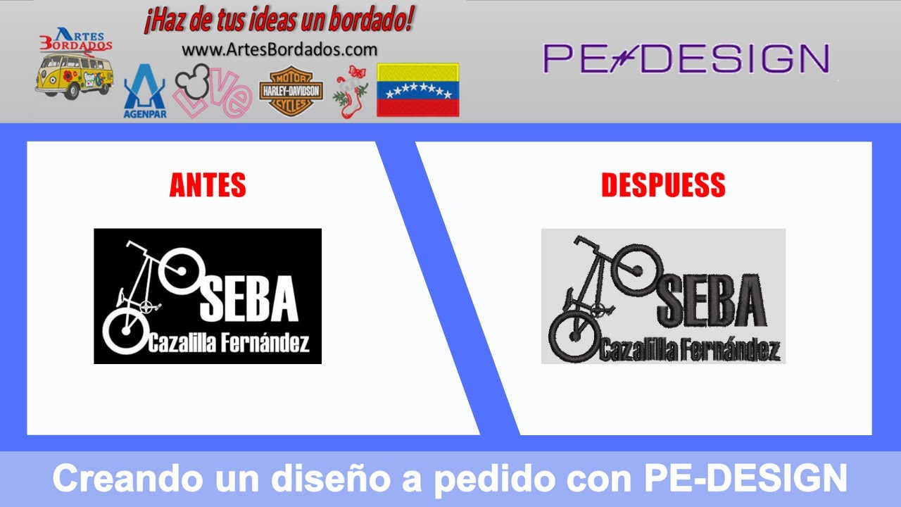 Creando un diseño a pedido con PE-DESIGN Número 3