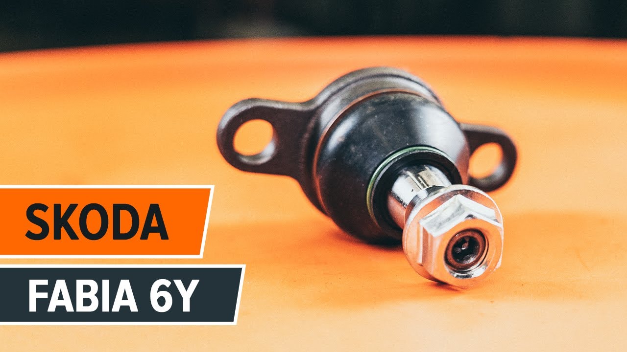 How to change a ball joint SKODA FABIA 6Y TUTORIAL | AUTODOC