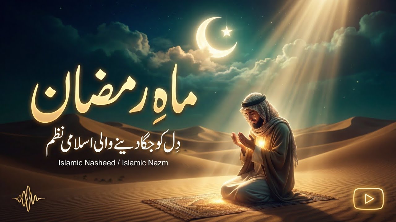 Maah-e-Ramzan | Rehmat, Maghfirat aur Najaat ka Mubarak Mahina | Dil Ko Chhoo Lene Wali Nazm