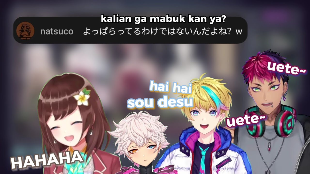 Ngomong Jepang Sampe Dikira Mabuk Sama Orang Jepang〘Hana, Riksa, Rai, Derem | NIJISANJI〙