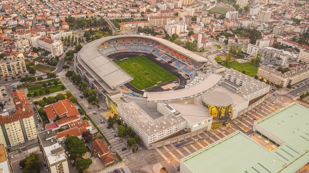 Coimbra, Rio Mondego e Estádio - 2020