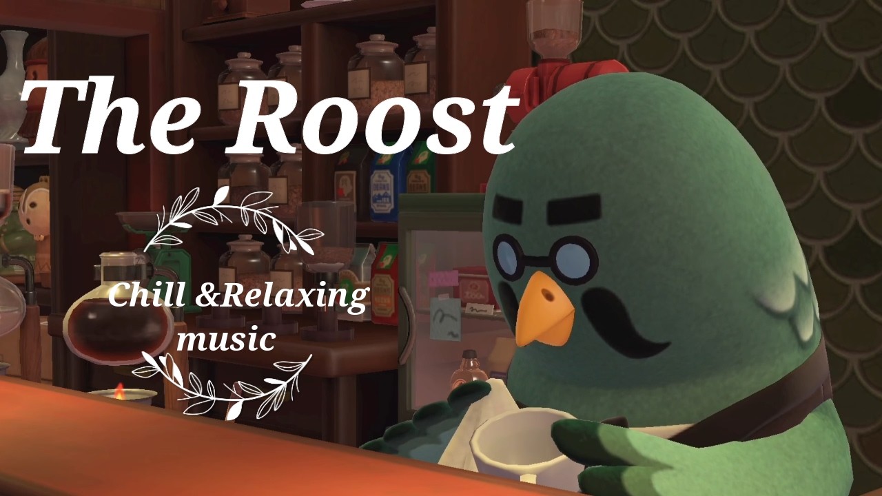 【あつ森BGM】喫茶ハトの巣で作業＆勉強用BGM Study with me