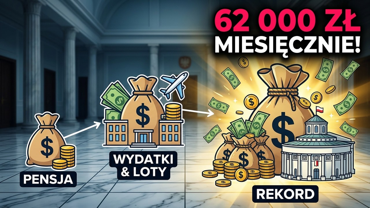 62 tys. zł co miesiąc! Ten poseł bije rekordy.  850 mln zł! Sejm pochłania gigantyczne kwoty.