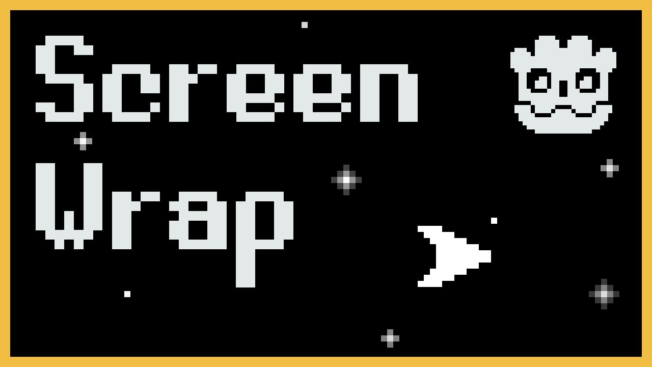 Screen Wrap in 2 minutes! Godot Tutorial