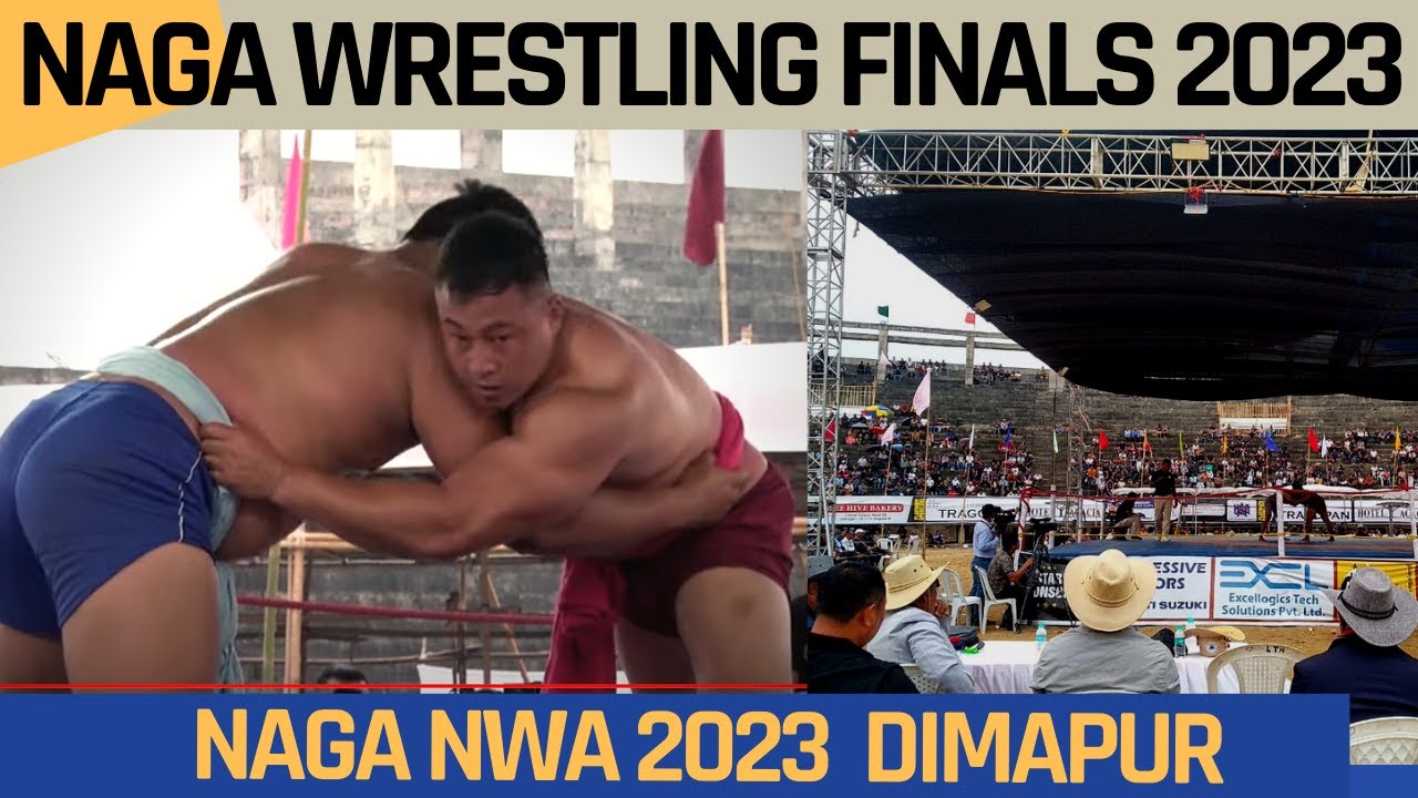 Official Video of Nagaland NWA Open Naga wrestling, 2023 - Semi-finals & Finals.