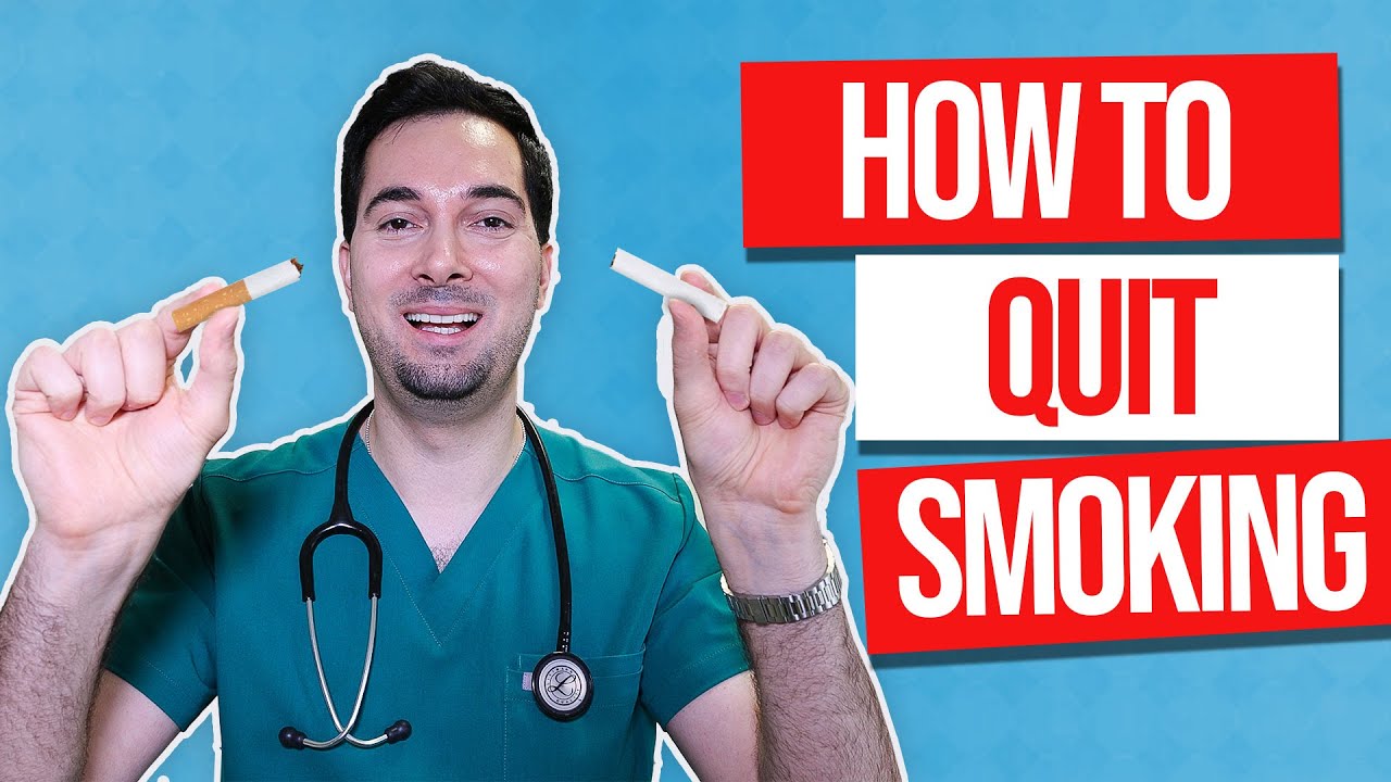 How To Quit Smoking Cigarettes And Stop | Pharmacist Explains
