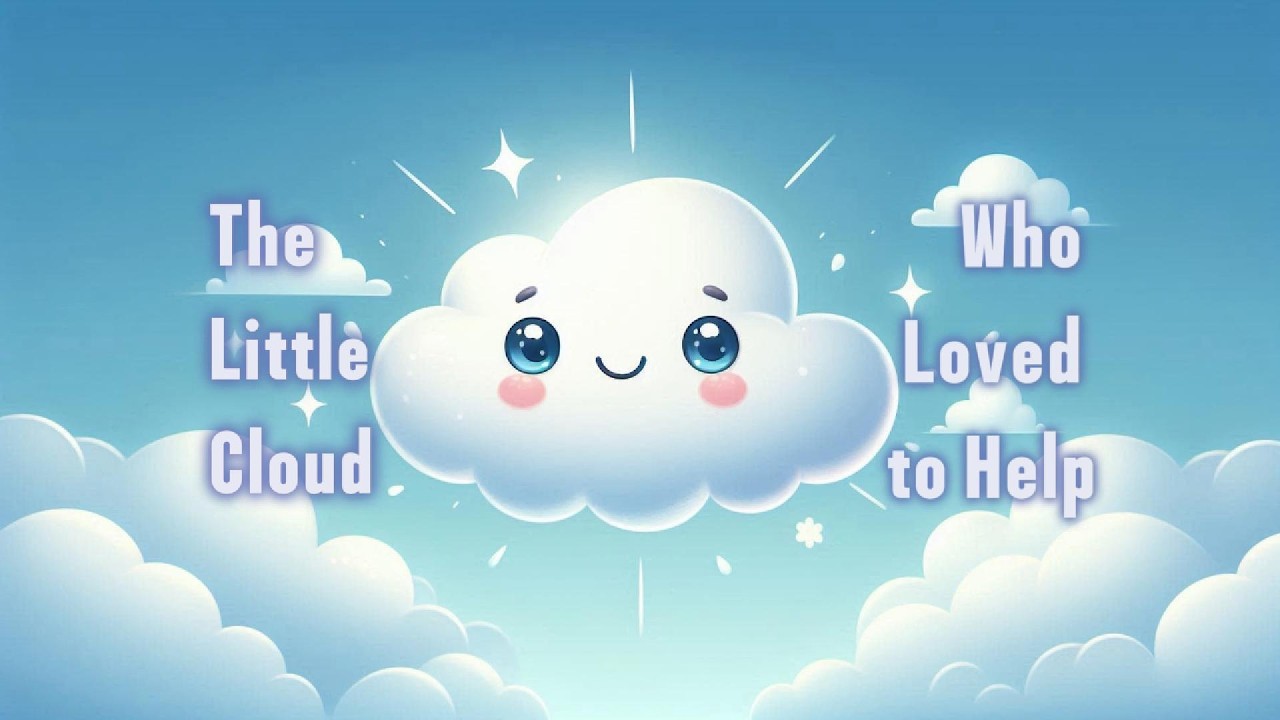 The Little Cloud Who Loved to Help ☁️ | Bedtime Story for Kids | Little Joy Stories