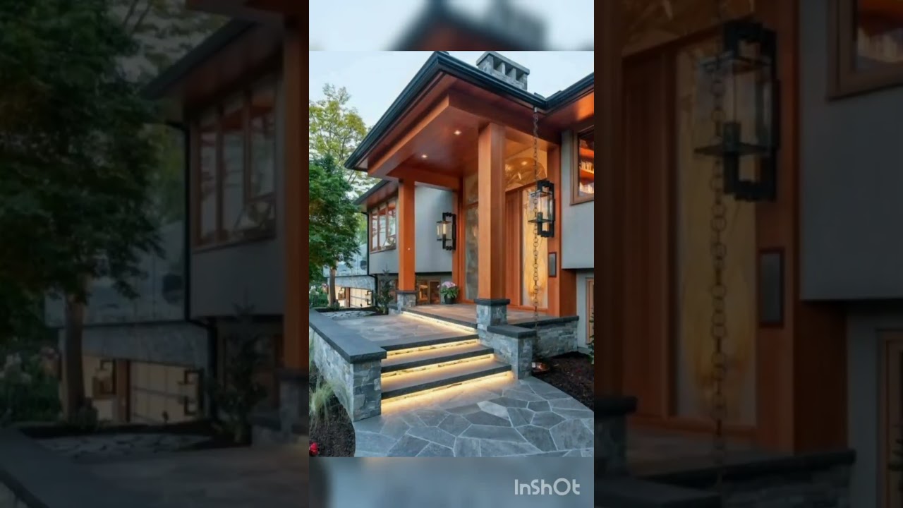 Front stairs designing ideas porch stairs designing 💓#ytshorts