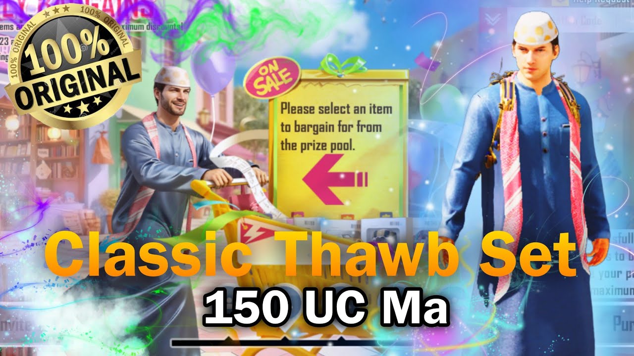 Get 50℅ off Arabic Rare Outfit😱 | Friendly Bargain Event | Pubg Mobile