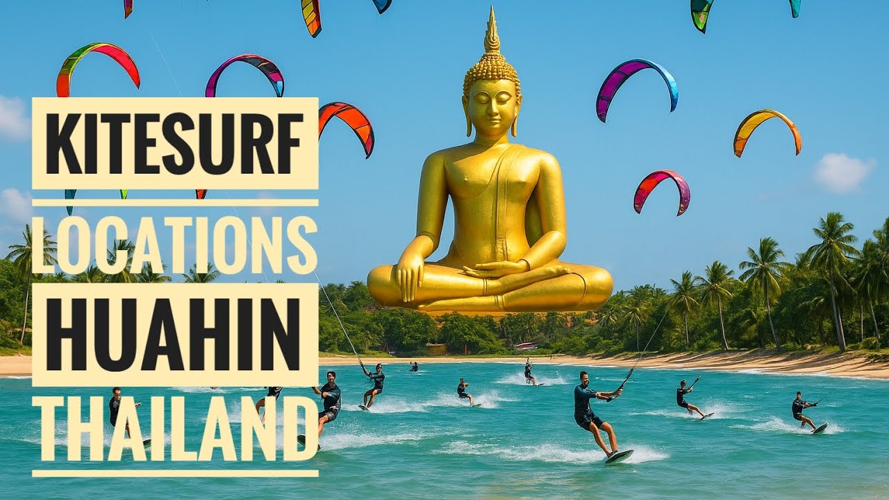 Kitesurf Locations Spot Check Thailand HuaHin to Paknam Pranburi 2025
