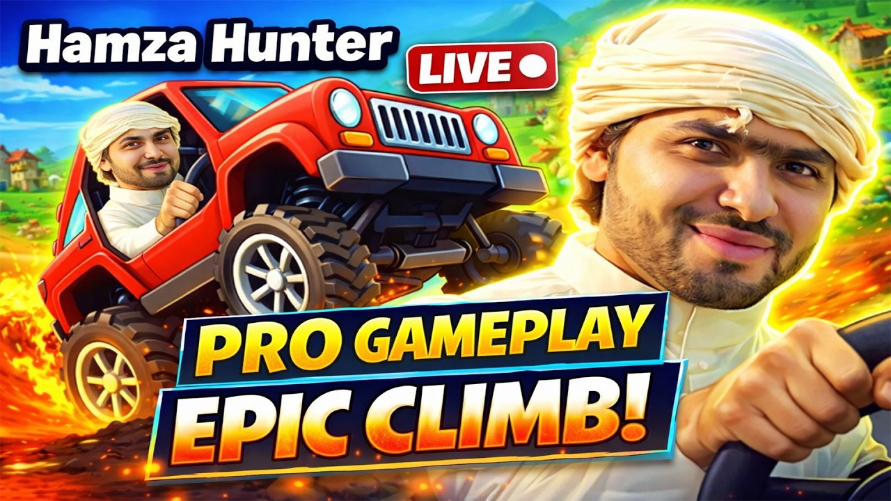 Live Hill Climb Challenge — Full-Throttle Action! 🚗💨