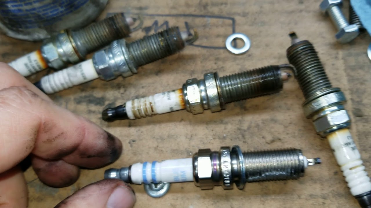 Nissan Sentra 2014 Spark plugs, Nissan brand plugs at 160k! MRA8DE