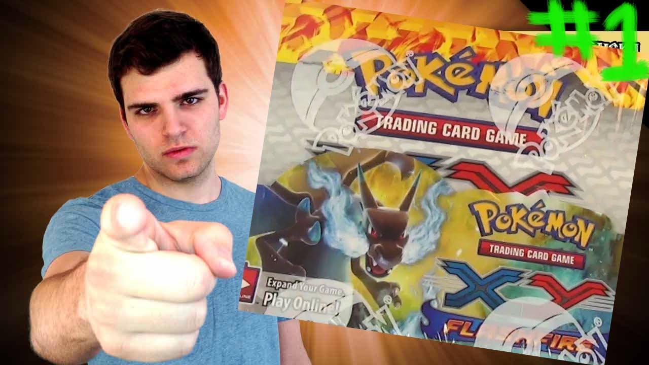 Best Pokemon X and Y Flashfire Factory Error Booster Box 1 Opening! Part 1... 130 Foils? OH BABY!