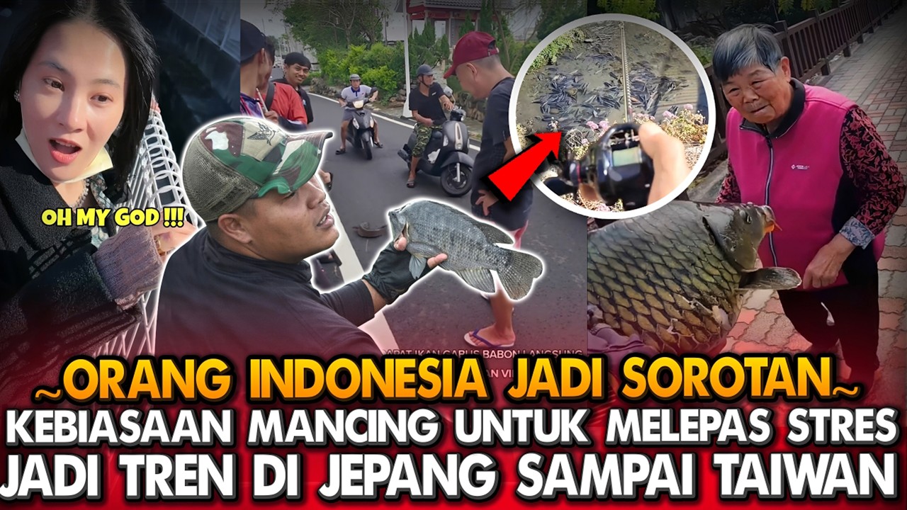 Malah Jadi Tontonan Dadakan Warga Lokal‼️ Cara Pekerja Indonesia di Jepang & Taiwan Melepas Stres…