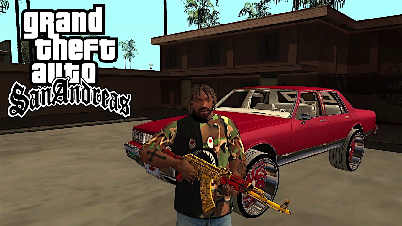 GTA SAN ANDREAS - REAL TRAP LIFE MODS - GANG BANGIN! #17