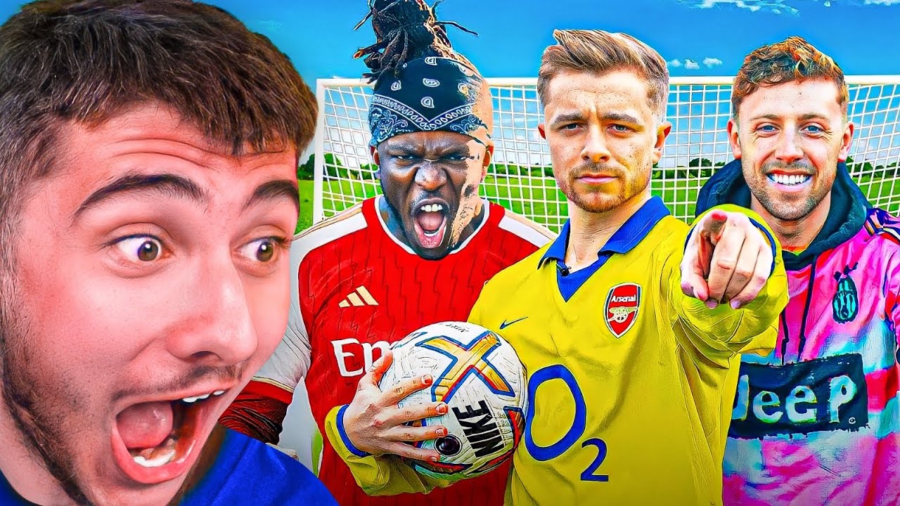 Reacting To The Sidemen Took 100 Shots And Scored __ Goals