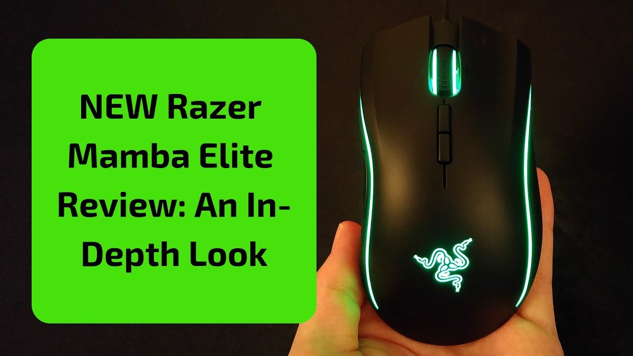 NEW Razer Mamba Elite Review: An In-Depth Look