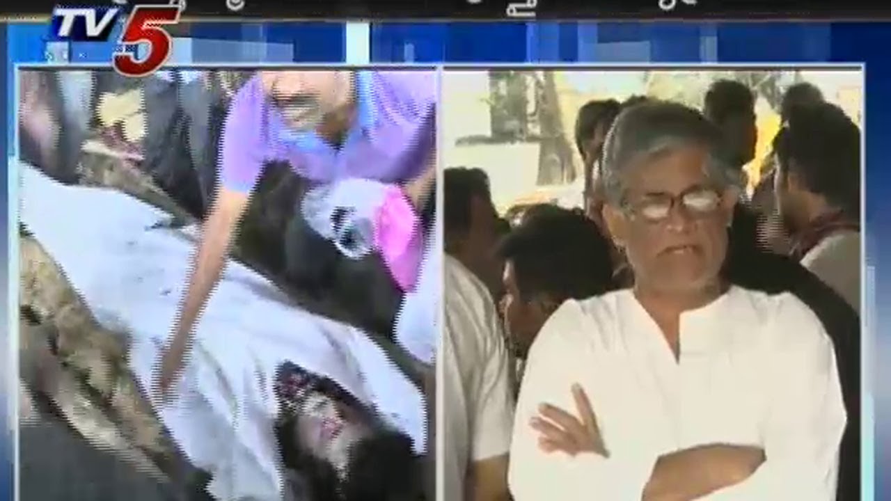 Uday kiran Cremations end
