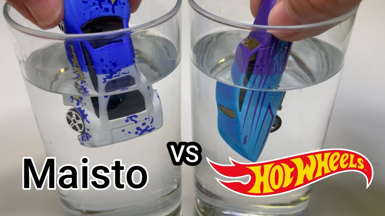 Hot Wheels Color Shifters vs Maisto Adventure Force Color Changers ultimate face off in a warm water