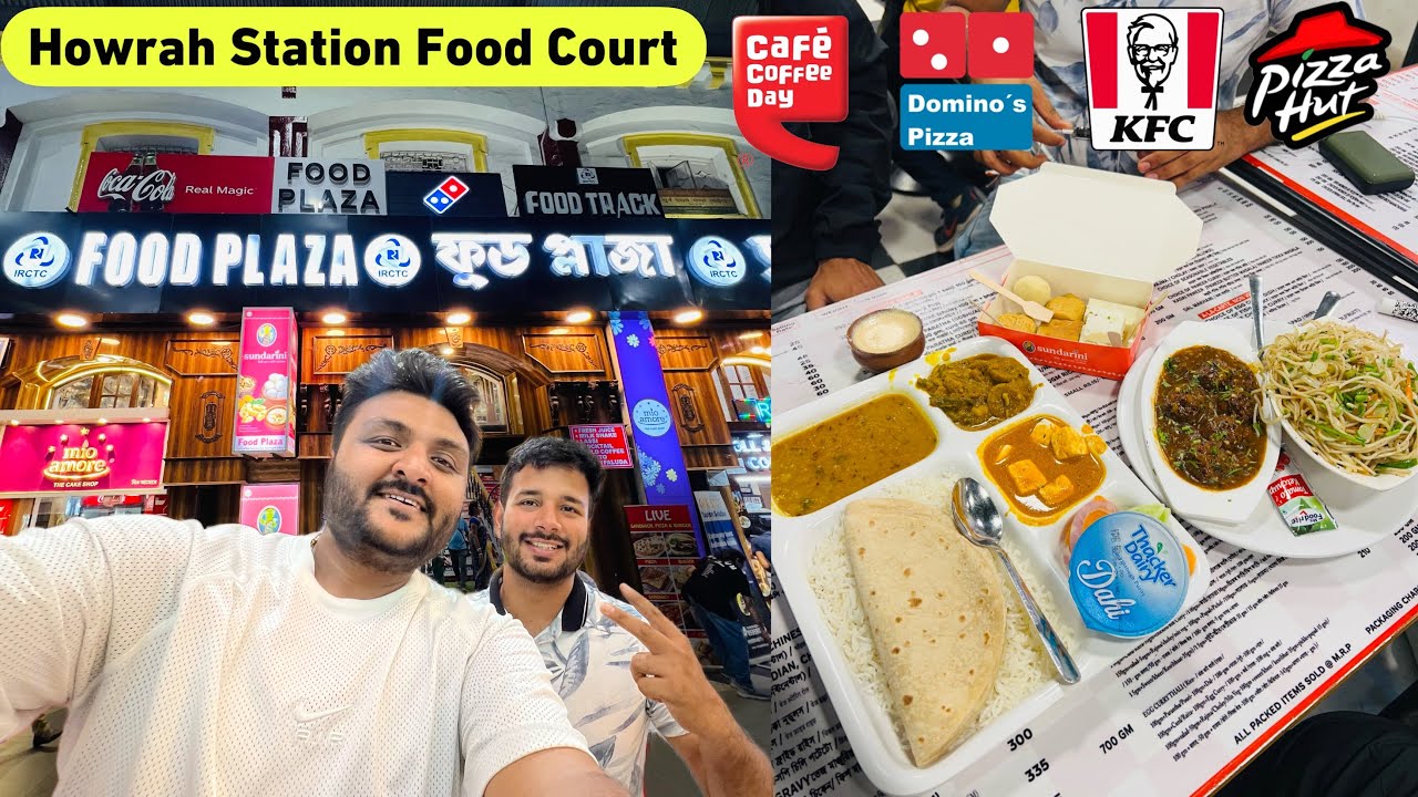 Howrah Station mein Asia ka Biggest IRCTC Food court tour | Yaha sab kuch milta hai |Indian Railways