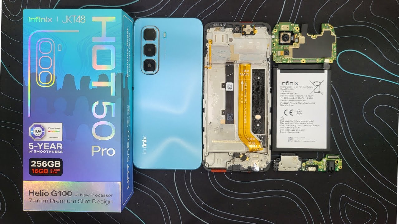 INFINIX HOT 50 PRO x JKT48 TEARDOWN & DISASSEMBLY !!! NO DETAIL INFORMATION !!!