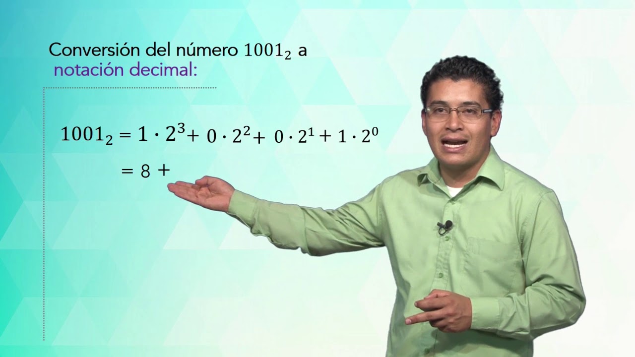 Traslado de un número del sistema de numeración decimal al binario sección 1