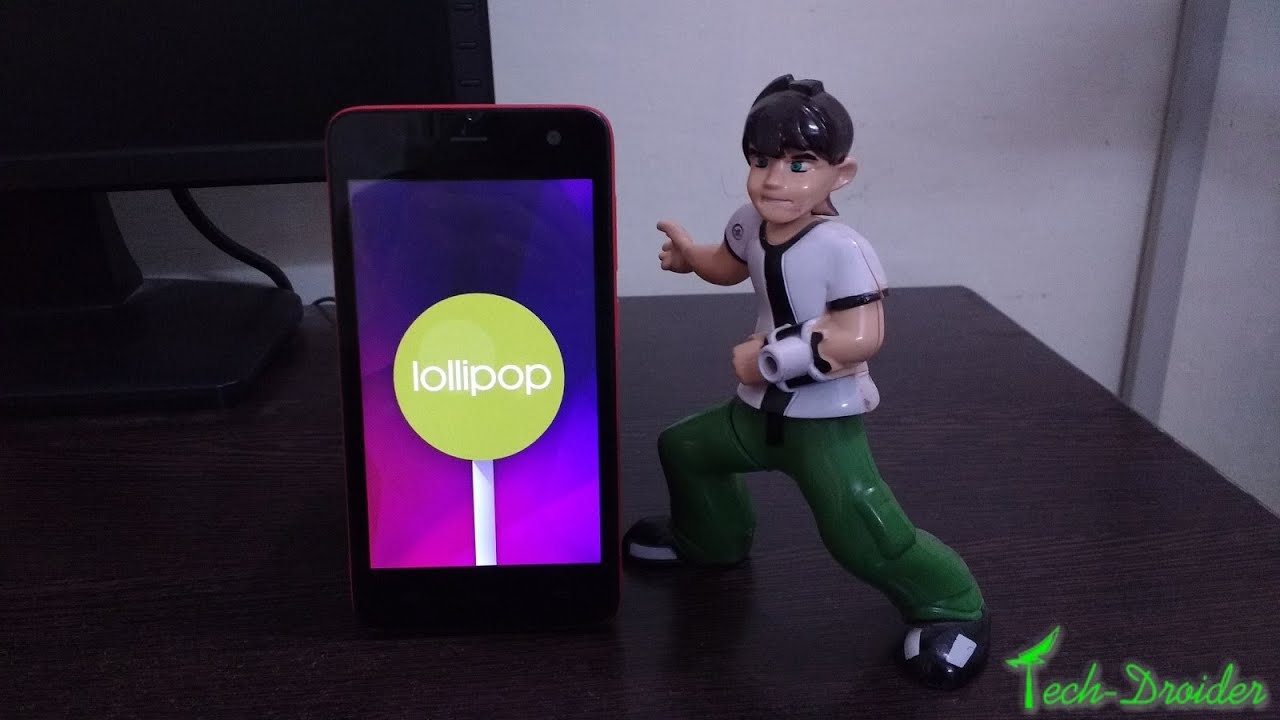 Android Lollipop in Slow Motion !