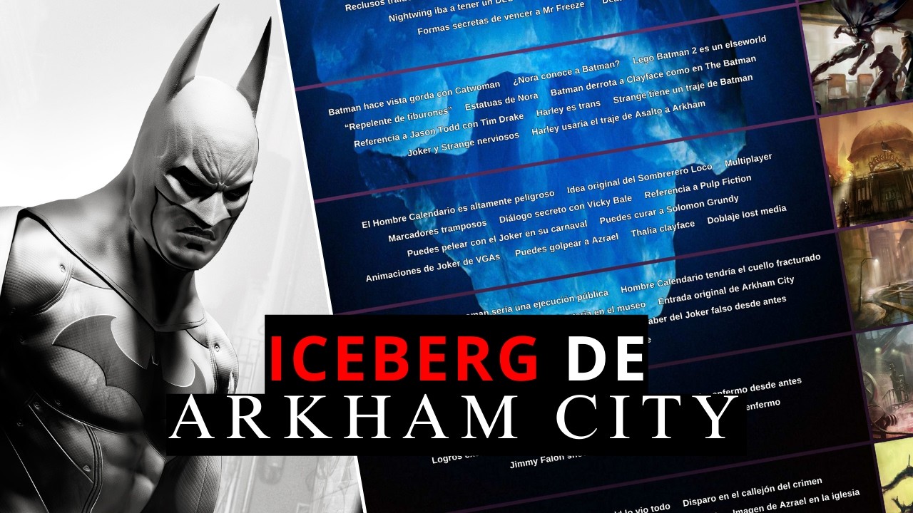 El Iceberg Definitivo de Batman Arkham City