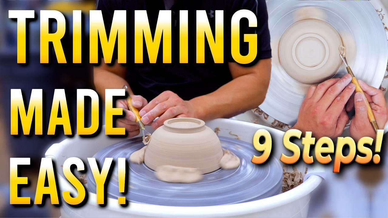 Struggling With Pottery Trimming? Follow These 9 Simple Steps
