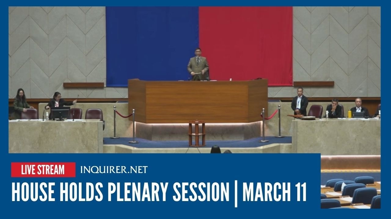LIVE: House holds plenary session | March 10