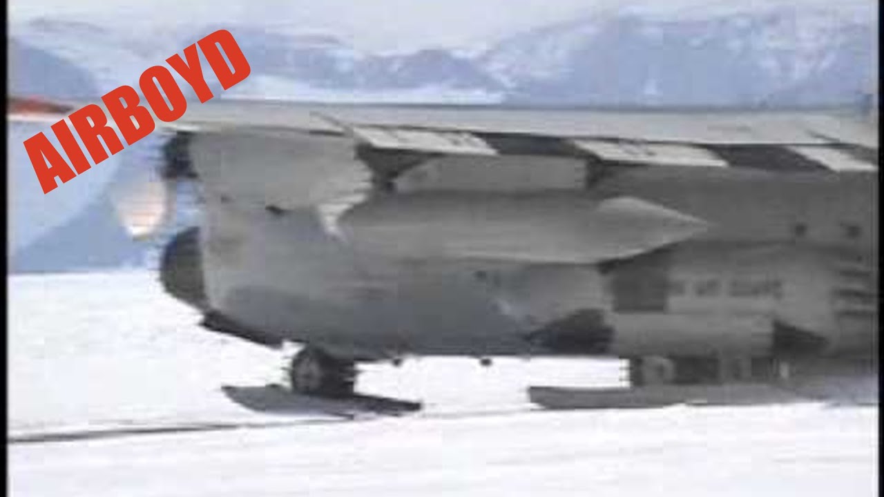 C-130 JATO Takeoff Antarctica