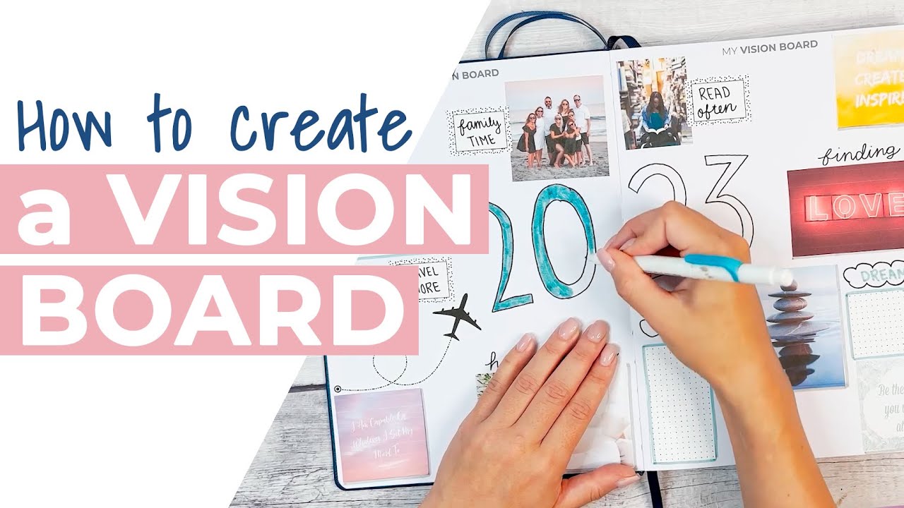 How to Create a Vision Board that Actually Works ft. Clever Fox Planner