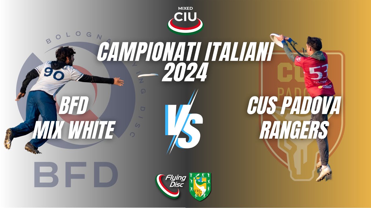 Finale Campionati Italiani Mixed - Cus Padova Rangers vs BFD Mix White - Serie A