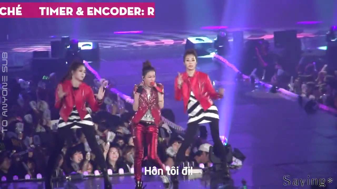 [TAS][Vietsub] Dara - Kiss (ft. CL) [NOLZA CONCERT]