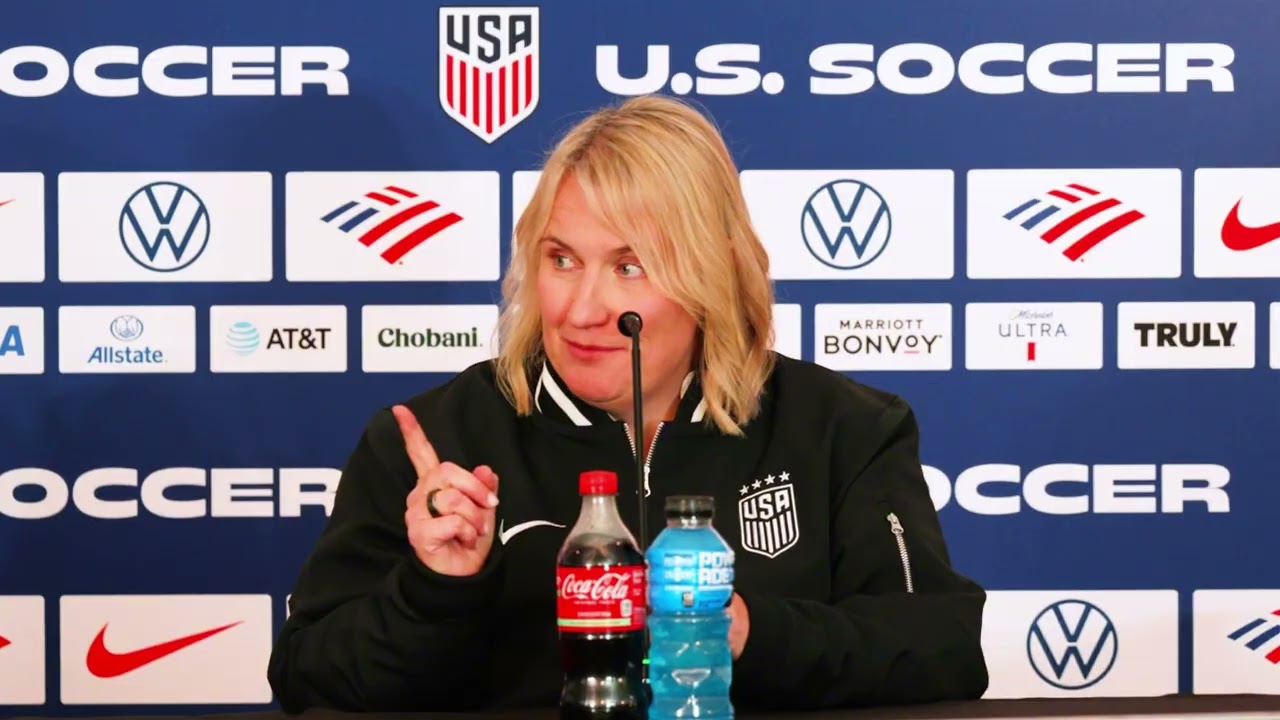 Emma Hayes Post-Game Interview | USWNT vs Chile | Jameese Joseph, Croix Bethune, Emily Sams