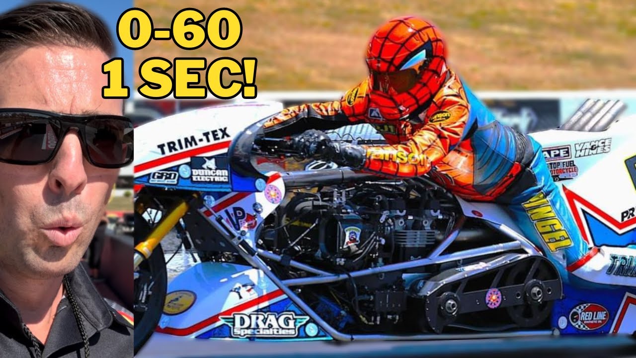 NEW Speed Record Established on Top Fuel Motorcycle! 🤯
