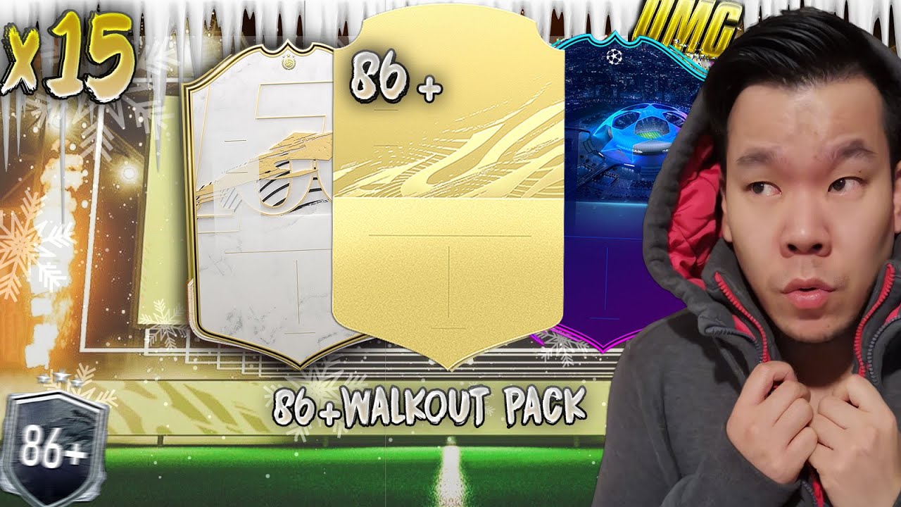 FIFA 21: WAS ZIEHT MAN AUS 15x 86+ GARANTIERTEN WALKOUT PACKS?? 🤔 UND BEST OF PACKLUCK VOM WE 💯🔥