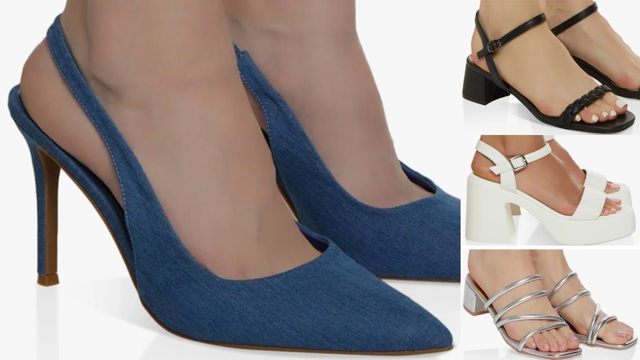 TOP DIFFERENT BEAUTIFUL SHOES AND SANDALS DESIGNS FOR WOMEN LATEST AMAZING FOOTWEAR NEW COLLECTION