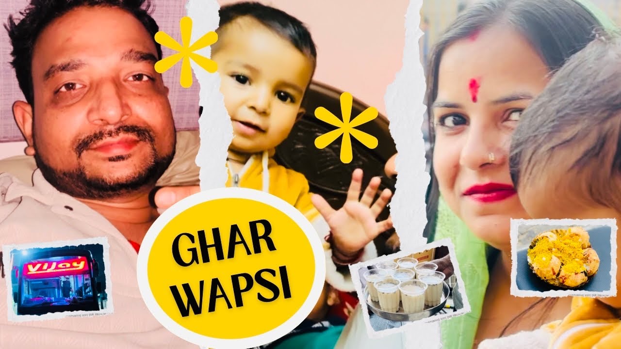 Day-8 | Ghar Wapsi Rajasthan Sikar To Chandigarh 🚌 | 30 Days Vlogging Challenge