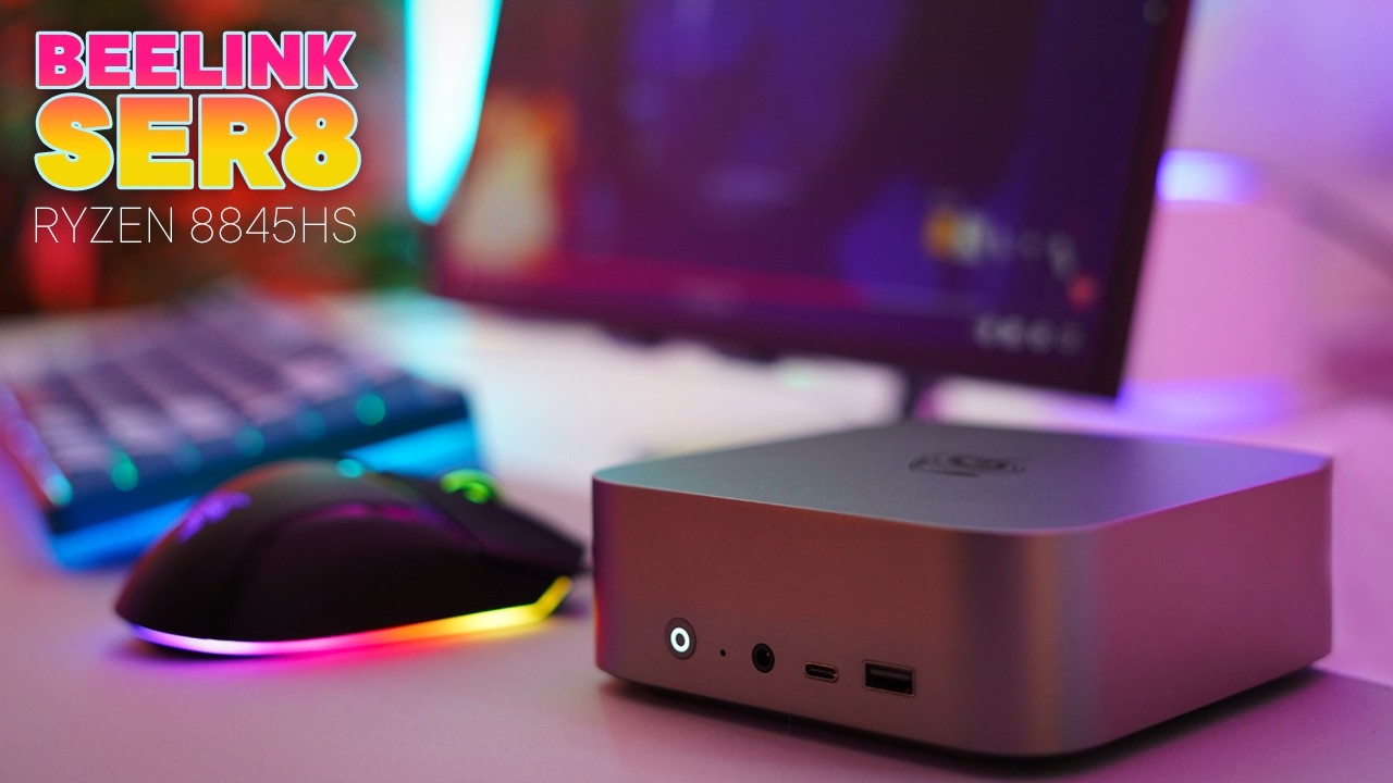 Beelink SER8 — этот крошечный мини-ПК на базе Ryzen 8845HS просто невероятен!