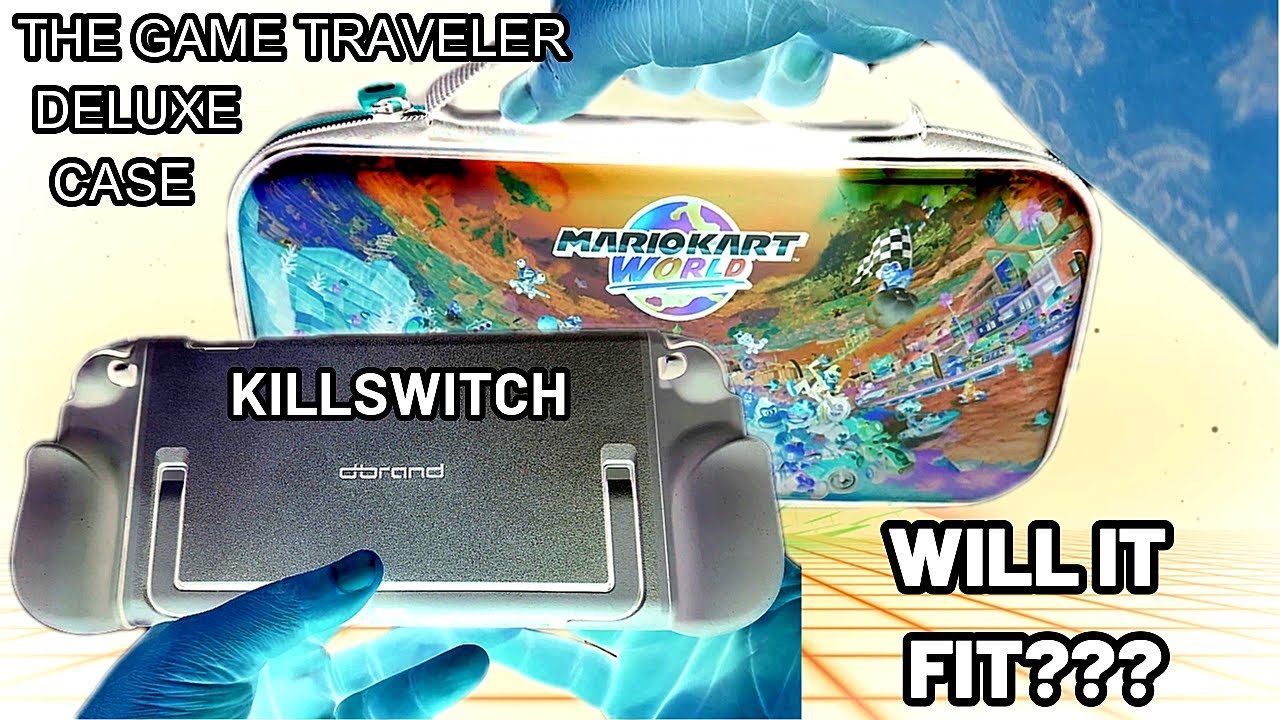 CAN THE DBRAND KILLSWITCH FIT INSIDE THE GAME TRAVELER DELUXE CASE??? #SWITCH 2