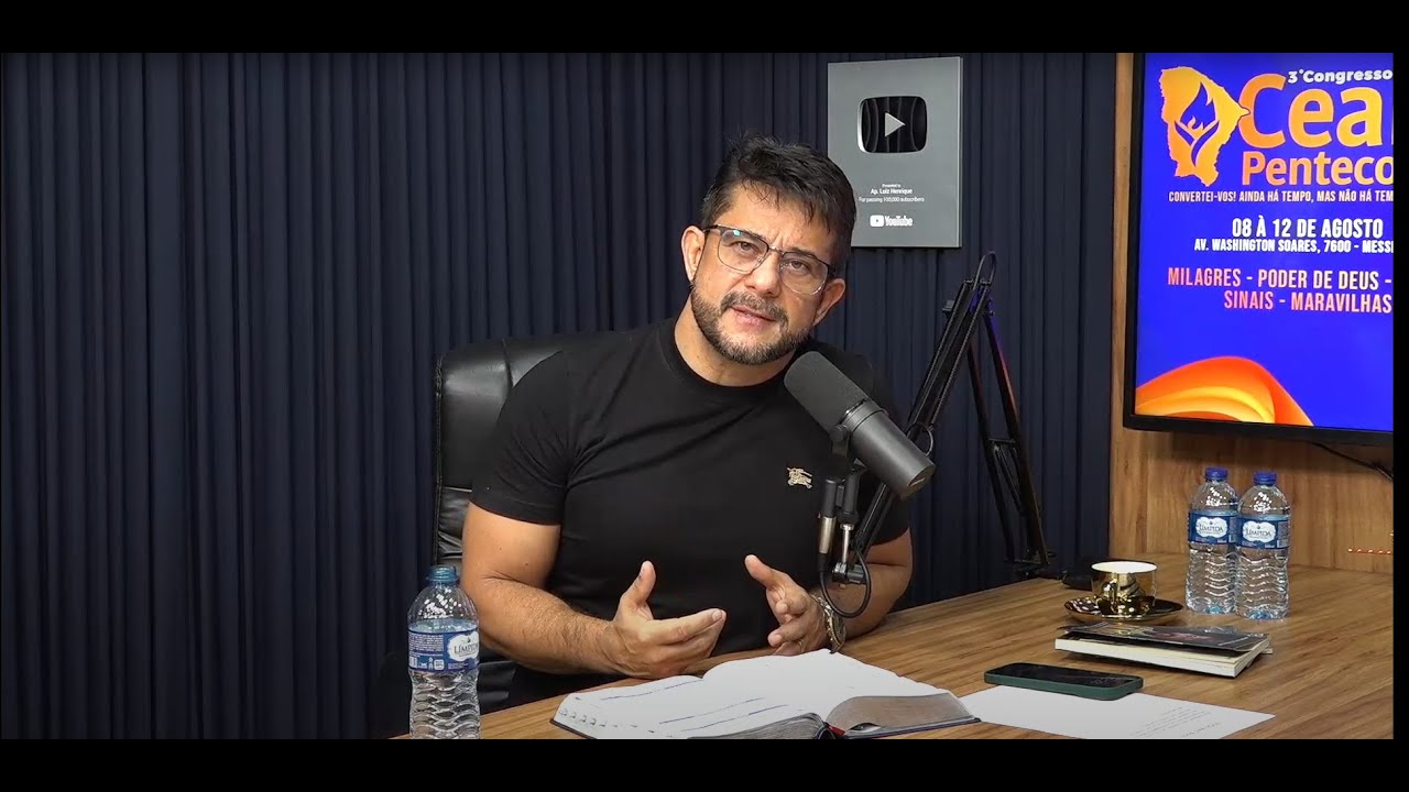 Vinho novo e abundância de azeite chegando aí!  - Apóstolo Luiz Henrique l Libertos em Cristo