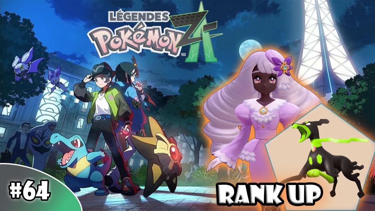 Pokemon Lengend ZA #64 - Taming Zygarde and Rank UP Battle