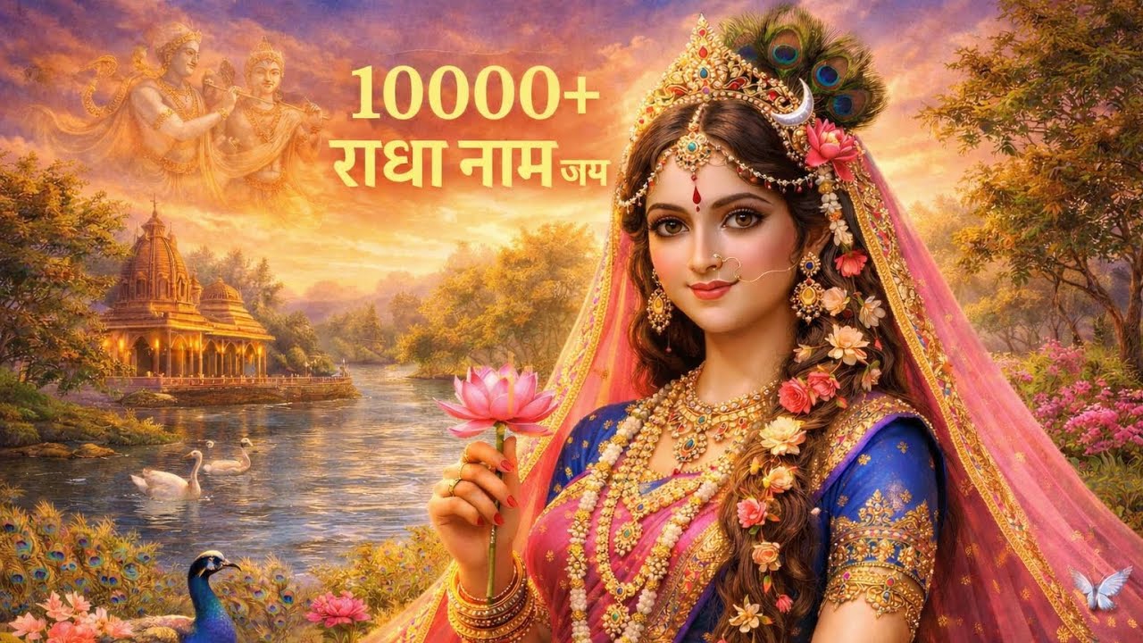 Radha Radha naam 10000+ #radheradhe #radha #radhakrishna #plz_subscribe_my_channel 
